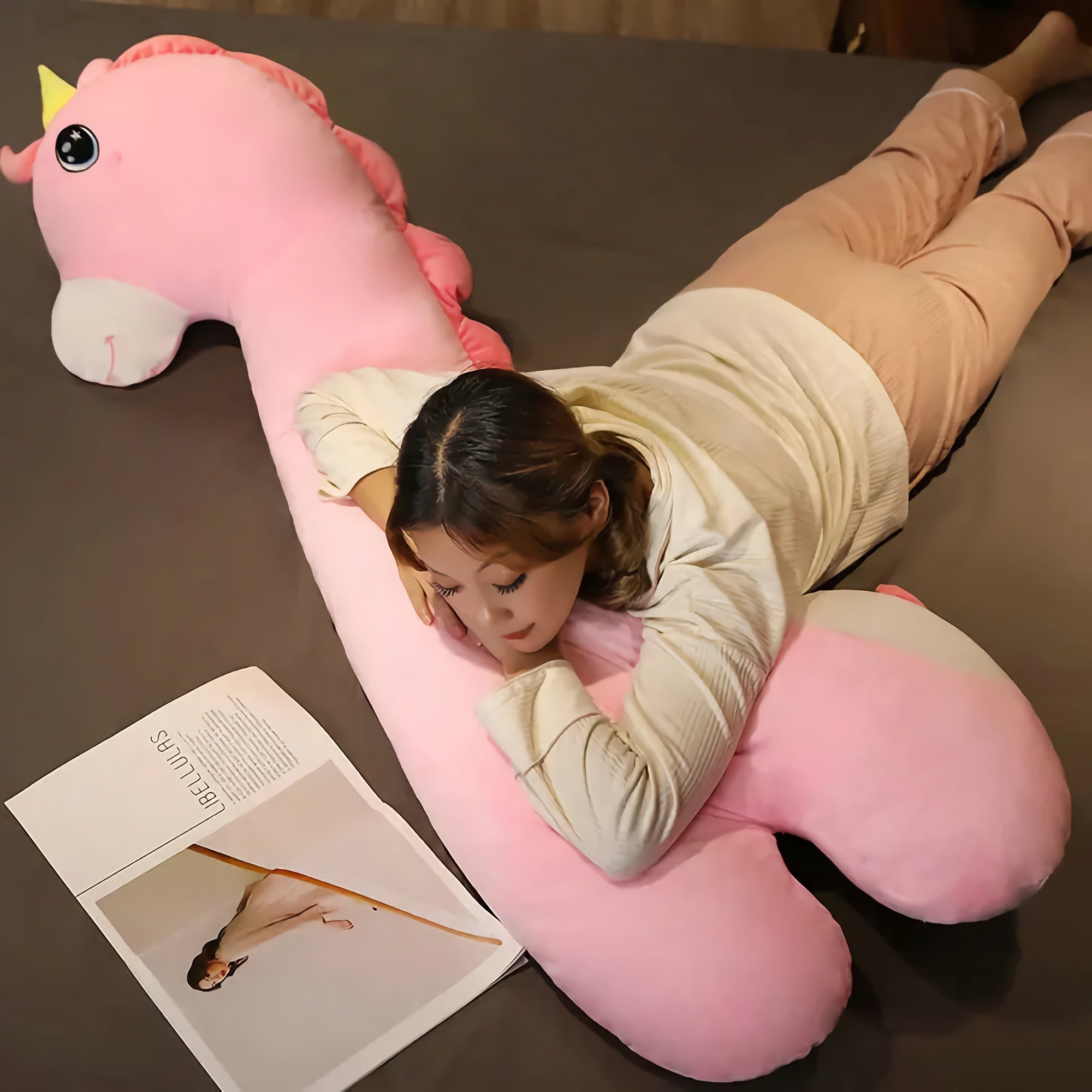 Lanky Snuggle Beasts Looong Plush Buddies - Hops and Pops - Cute - Plushies - Kawaii - Stuffed Animals
