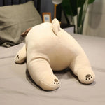 Lazy Pug Loaf Plush - Hops and Pops - Cute - Plushies - Kawaii - Dog Plush - Shape: Long