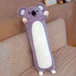 Long Panda & Koala Plush Pillows - Hops and Pops - Cute - Plushies - Kawaii - Farm & Wild Animals Plush