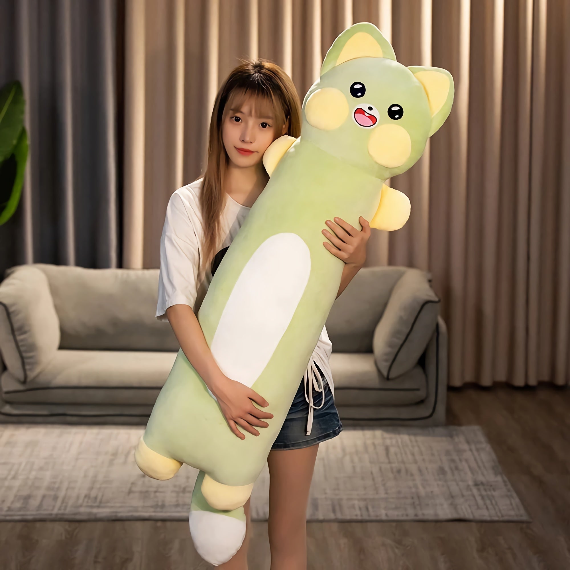 Long Tail Buddies Looong Plushies - Hops and Pops - Cute - Plushies - Kawaii - Size: Giant - Size: Big