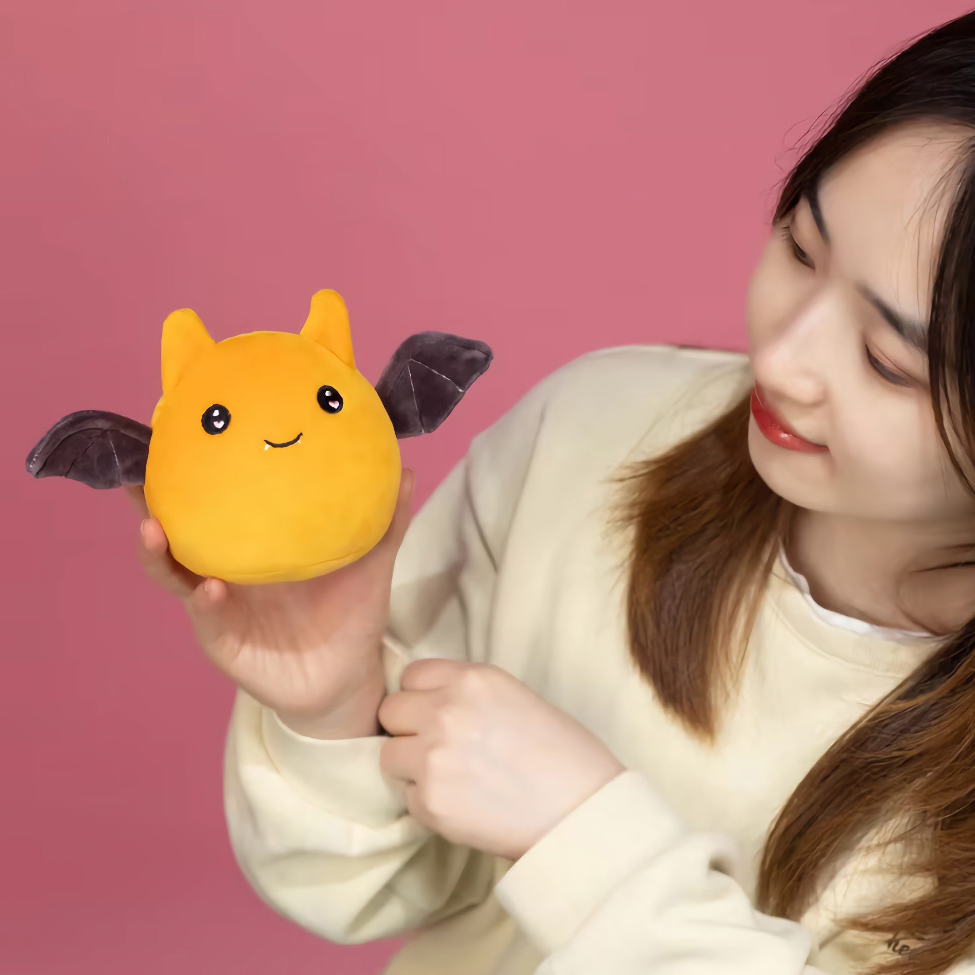 Lucky Bats Peekaboo Plush Set - Hops and Pops - Cute - Plushies - Kawaii - Bat Plush - Stuffed Animals