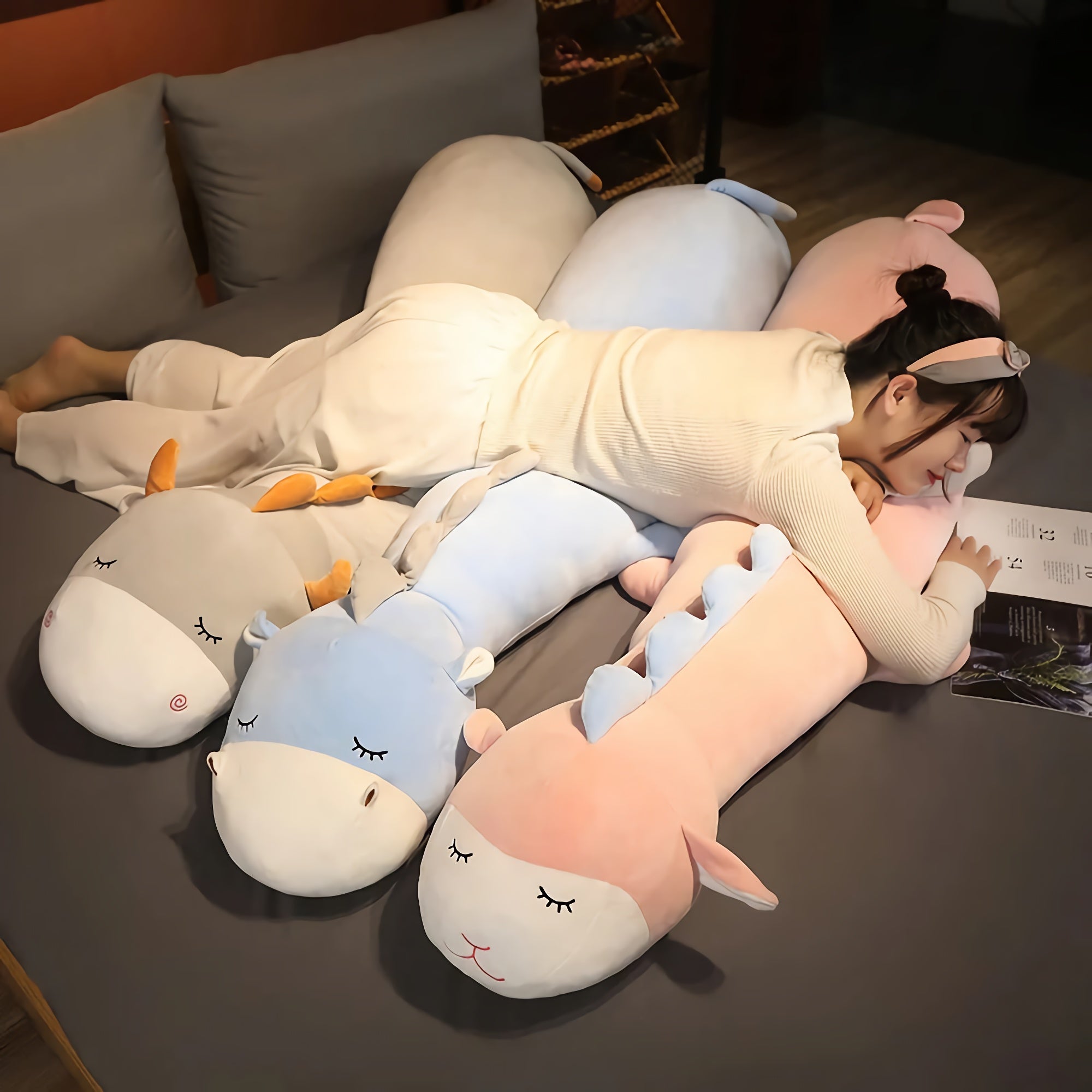Lush Looong Plushie Critters - Hops and Pops - Cute - Plushies - Kawaii - Stuffed Animals