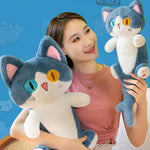 Meowrine, The Mystical Shark Cat Plush - Hops and Pops - Cute - Plushies - Kawaii - Cat Plush - Size: Big - Size: Giant