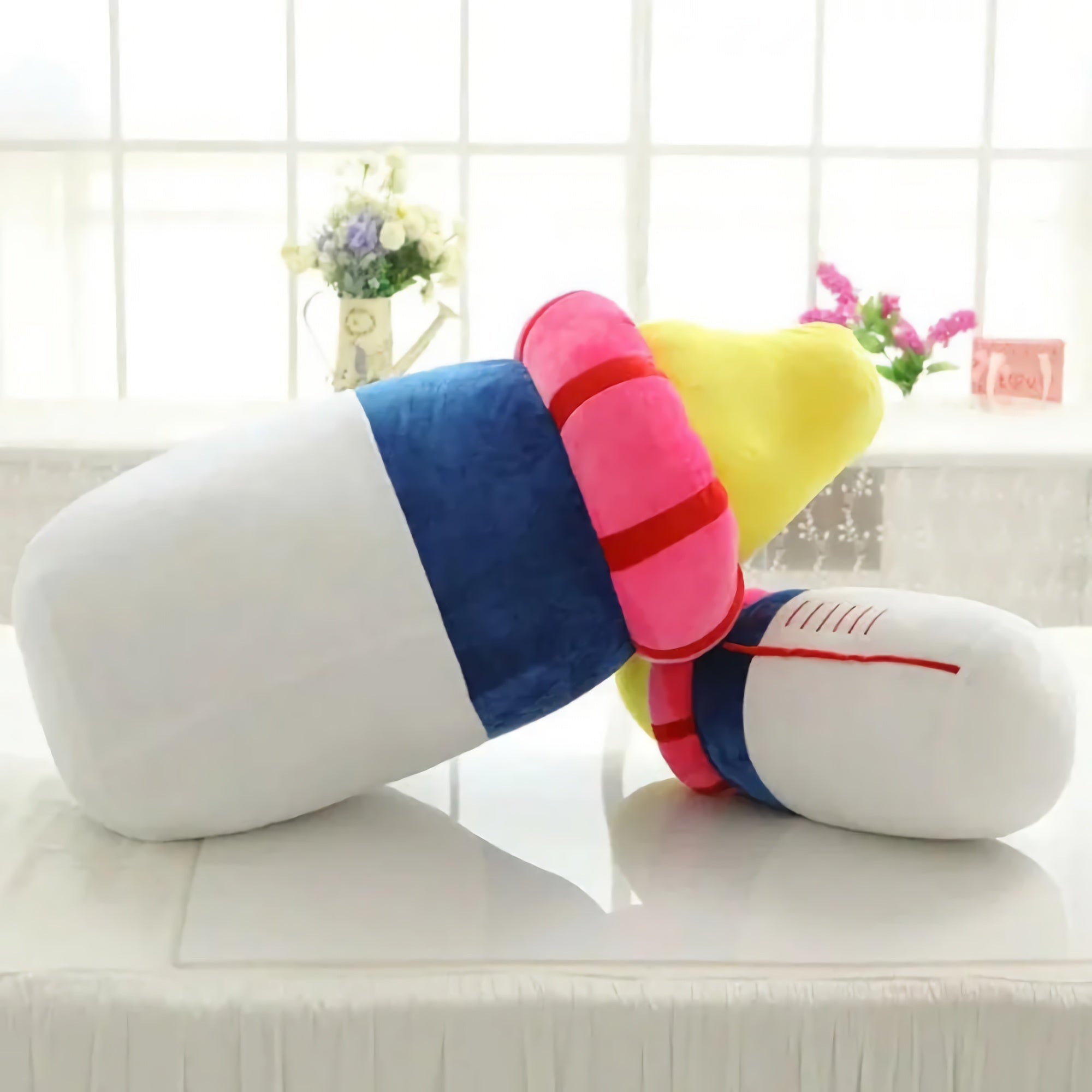 Milky Snuggle Bottle, Soft Plush Hug Buddy - Hops and Pops - Cute - Plushies - Kawaii - Sweets Plush - Stuffed Animals