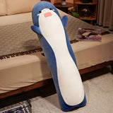 Mood Sharks, Looong Plush Sea Pals - Hops and Pops - Cute - Plushies - Kawaii - Shark Plush - Standing Plush