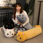 Neko Noodle Looong Cat Plushie - Hops and Pops - Cute - Plushies - Kawaii - Cat Plush - Stuffed Animals