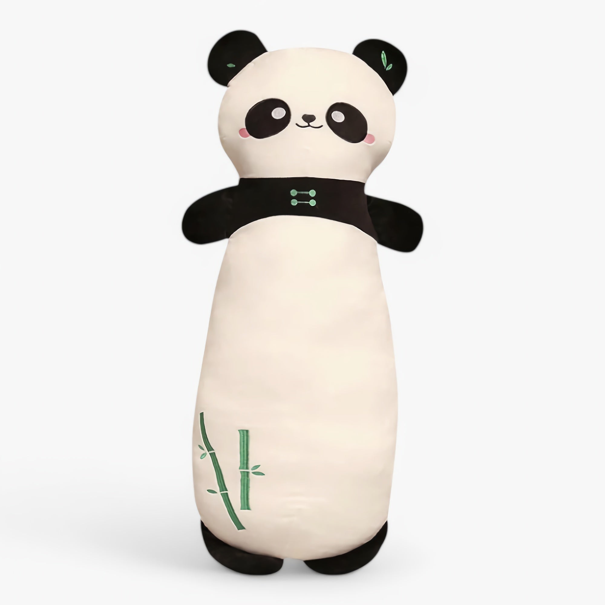 Panda Cuddle Plush Bolster Pillow - Hops and Pops - Cute - Plushies - Kawaii - Panda Plush - Size: Big - Size: Giant