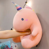 Party Dino Buddies - Hops and Pops - Cute - Plushies - Kawaii - Dinosaur Plush - Shape: Rectangular