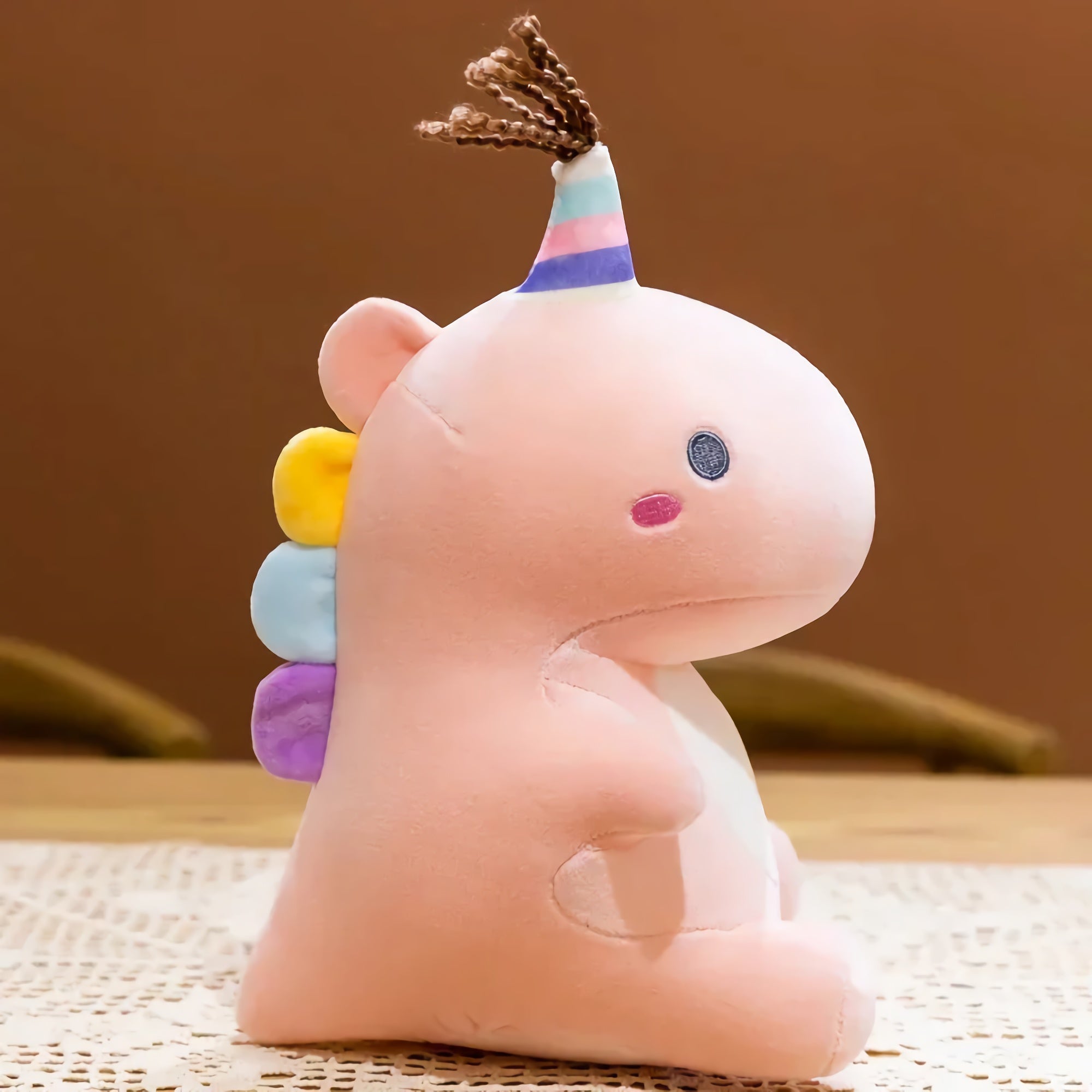 Party Dino Buddies - Hops and Pops - Cute - Plushies - Kawaii - Dinosaur Plush - Sitting Plush