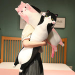 Paws Up! Looong Cat Plushies - Hops and Pops - Cute - Plushies - Kawaii - Cat Plush - Stuffed Animals