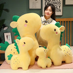 Pineapple Pufficorn, Tropical Unicorn Plush - Hops and Pops - Cute - Plushies - Kawaii - Unicorn Plush - Stuffed Animals