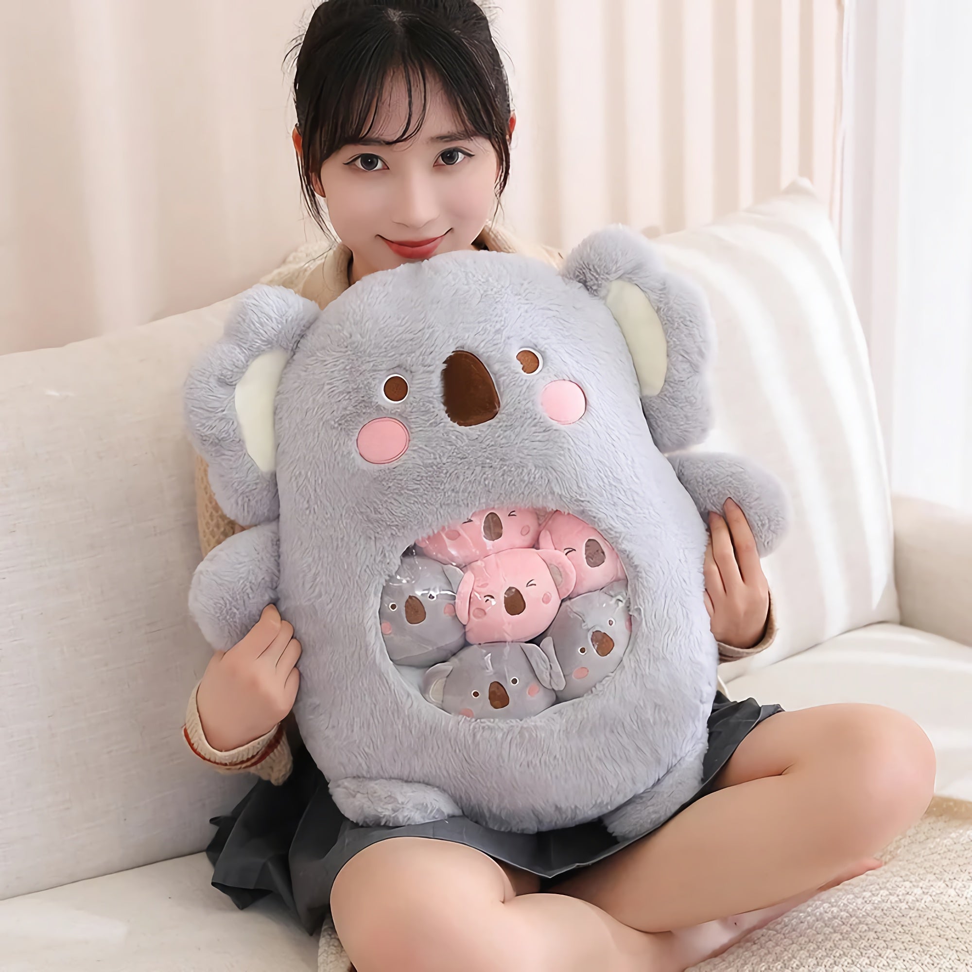 Pocket Pals Parade, Peekaboo Plush Set - Hops and Pops - Cute - Plushies - Kawaii - Stuffed Animals