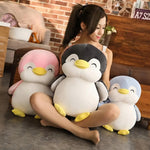 Puffin Pals Plump Penguin Plushies - Hops and Pops - Cute - Plushies - Kawaii - Penguin Plush - Blushing Plush
