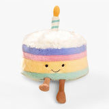 Rainbow Plush Cake - Hops and Pops - Cute - Plushies - Kawaii - Sitting Plush