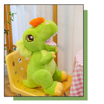 RoarPals Dinosaur Huggable Plushie - Hops and Pops - Cute - Plushies - Kawaii - Dinosaur Plush - Stuffed Animals