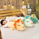 Serene Sky Dragons - Hops and Pops - Cute - Plushies - Kawaii - Dragon Plush - Yellow - Green - White