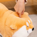 Shiba Squish Chubby & Cheerful Plushies - Hops and Pops - Cute - Plushies - Kawaii - Dog Plush - Stuffed Animals