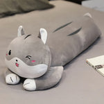 Slinky Cat Looong Plush - Hops and Pops - Cute - Plushies - Kawaii - Cat Plush - Stuffed Animals