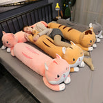 Slinky Cat Looong Plush - Hops and Pops - Cute - Plushies - Kawaii - Cat Plush - Stuffed Animals