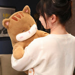 Snooze Paws Sleepy Cat Plushie - Hops and Pops - Cute - Plushies - Kawaii - Cat Plush - Stuffed Animals