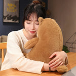 Snooze Paws Sleepy Cat Plushie - Hops and Pops - Cute - Plushies - Kawaii - Cat Plush - Theme: Kawaii/Cute