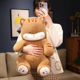 Snooze Paws Sleepy Cat Plushie - Hops and Pops - Cute - Plushies - Kawaii - Cat Plush - Stuffed Animals