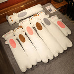 Snoozy Pup Pillars Puppy Plushies - Hops and Pops - Cute - Plushies - Kawaii - Dog Plush - Stuffed Animals