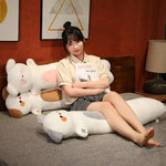 Snoozy Pup Pillars Puppy Plushies - Hops and Pops - Cute - Plushies - Kawaii - Dog Plush - Stuffed Animals