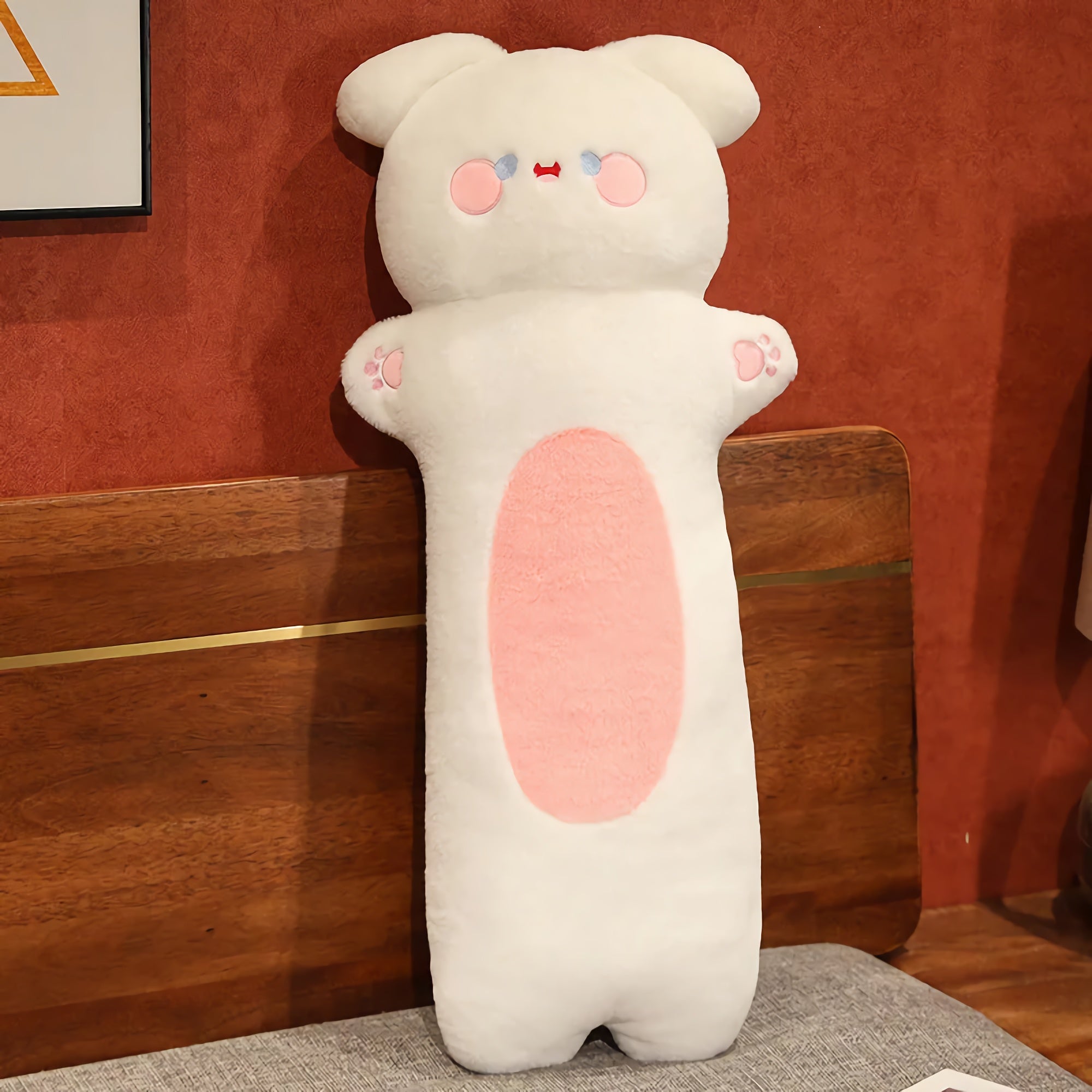 Snoozy Pup Pillars Puppy Plushies - Hops and Pops - Cute - Plushies - Kawaii - Dog Plush - Stuffed Animals