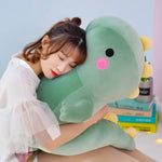 SnuggleDino Adorable Dinosaur Plush - Hops and Pops - Cute - Plushies - Kawaii - Dinosaur Plush - Fantasy & Mythical Creatures Plush