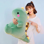 SnuggleDino Adorable Dinosaur Plush - Hops and Pops - Cute - Plushies - Kawaii - Dinosaur Plush - Stuffed Animals