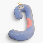 SnuggleZoo Giant C-Shaped Animal Plush Pillow - Hops and Pops - Cute - Plushies - Kawaii - Size: Big