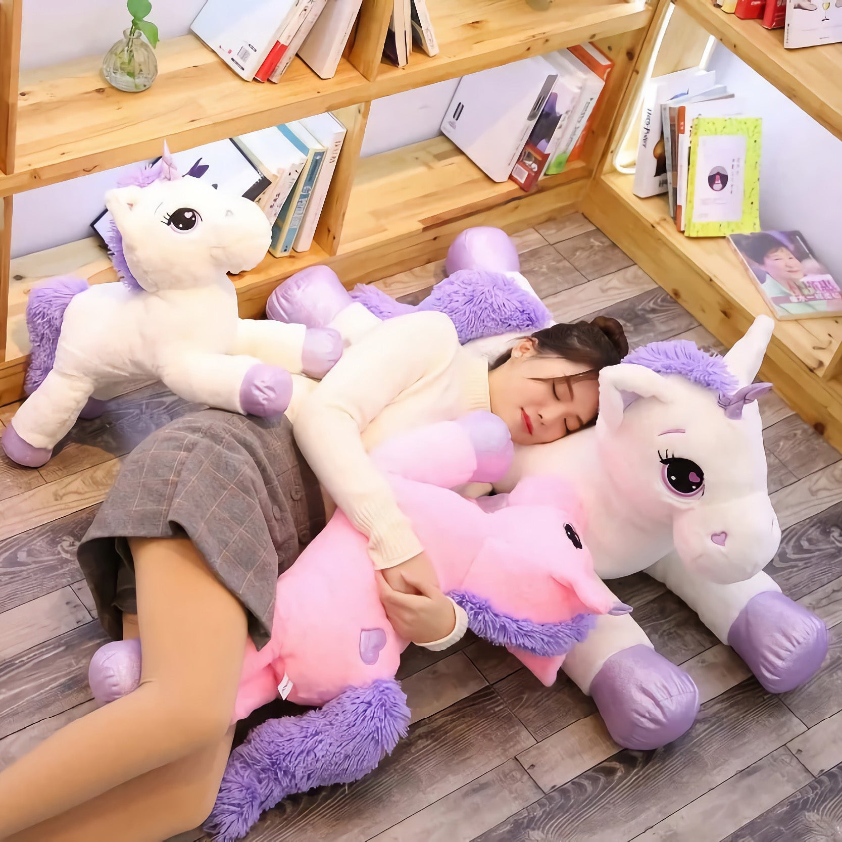 Sparklehoof Unicorns, Magical Rainbow Plush Friends - Hops and Pops - Cute - Plushies - Kawaii - Unicorn Plush - Stuffed Animals