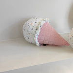 Sprinkle Swirl Scoops Plush Pillows - Hops and Pops - Cute - Plushies - Kawaii - Sweets Plush - Stuffed Animals