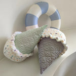 Sprinkle Swirl Scoops Plush Pillows - Hops and Pops - Cute - Plushies - Kawaii - Sweets Plush - Stuffed Animals