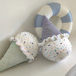 Sprinkle Swirl Scoops Plush Pillows - Hops and Pops - Cute - Plushies - Kawaii - Sweets Plush - Stuffed Animals