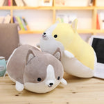 Squishy Corgi Loaf Plush - Hops and Pops - Cute - Plushies - Kawaii - Dog Plush - Theme: Kawaii/Cute