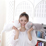 Squishy Stack Cats Adorably Plump Stuffed Animal Pillows - Hops and Pops - Cute - Plushies - Kawaii - Cat Plush - Stuffed Animals