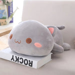 Squishy Stack Cats Adorably Plump Stuffed Animal Pillows - Hops and Pops - Cute - Plushies - Kawaii - Cat Plush - Stuffed Animals