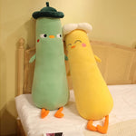 Squishy Veggie Ducks - Hops and Pops - Cute - Plushies - Kawaii - Stuffed Animals