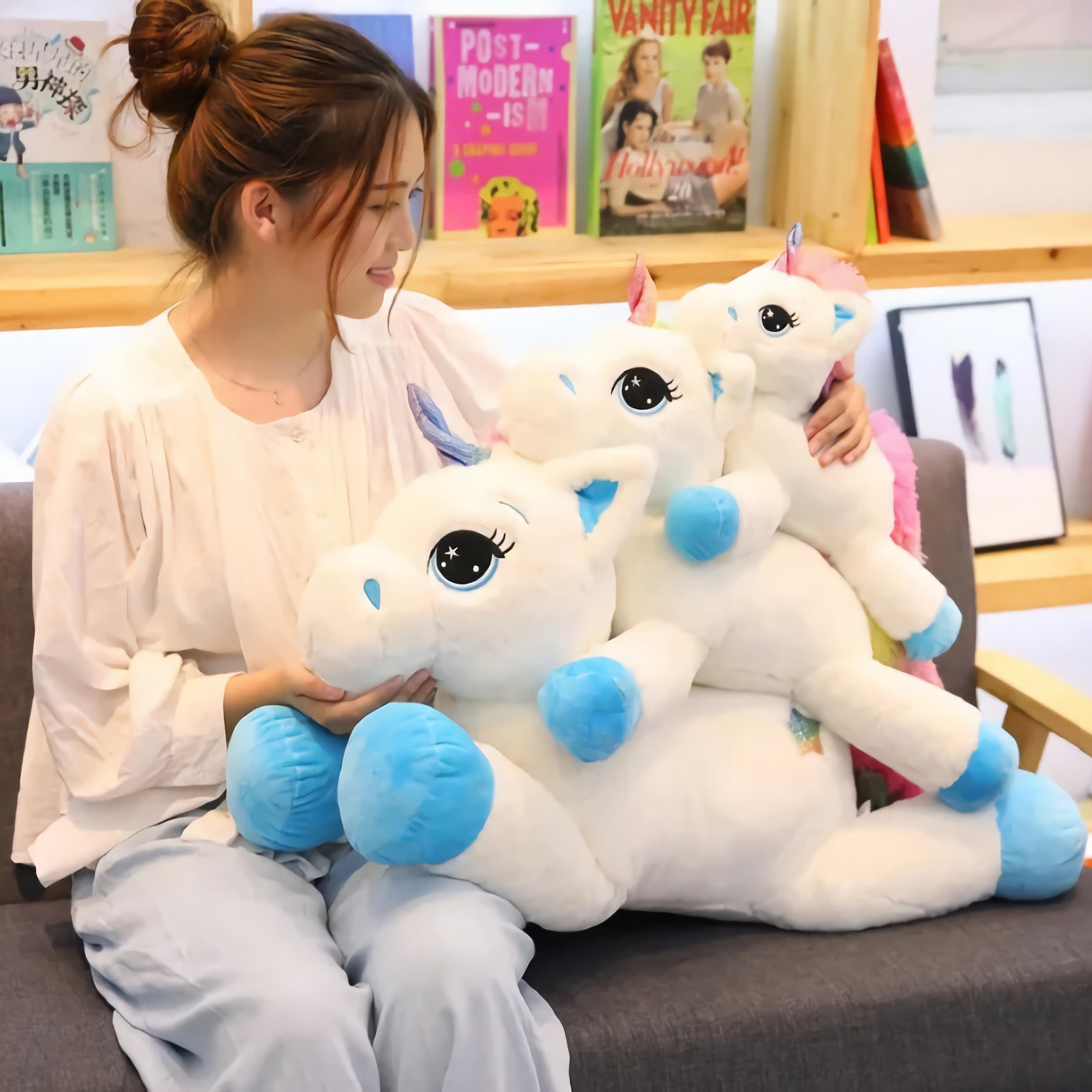 Starbeam Unicorn Plushies - Hops and Pops - Cute - Plushies - Kawaii - Unicorn Plush - Stuffed Animals