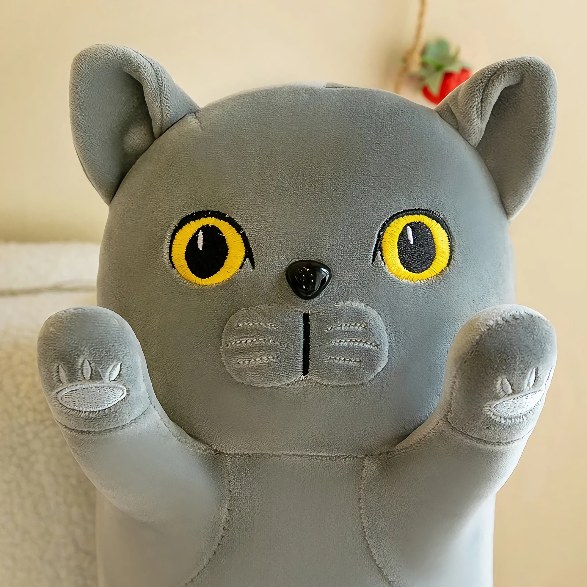 Stretchy Cat Extra-Long Plushies - Hops and Pops - Cute - Plushies - Kawaii - Cat Plush - Stuffed Animals