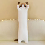 Stretchy Cat Extra-Long Plushies - Hops and Pops - Cute - Plushies - Kawaii - Cat Plush - Stuffed Animals