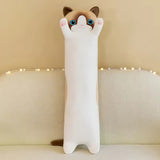 Stretchy Cat Extra-Long Plushies - Hops and Pops - Cute - Plushies - Kawaii - Cat Plush - Stuffed Animals