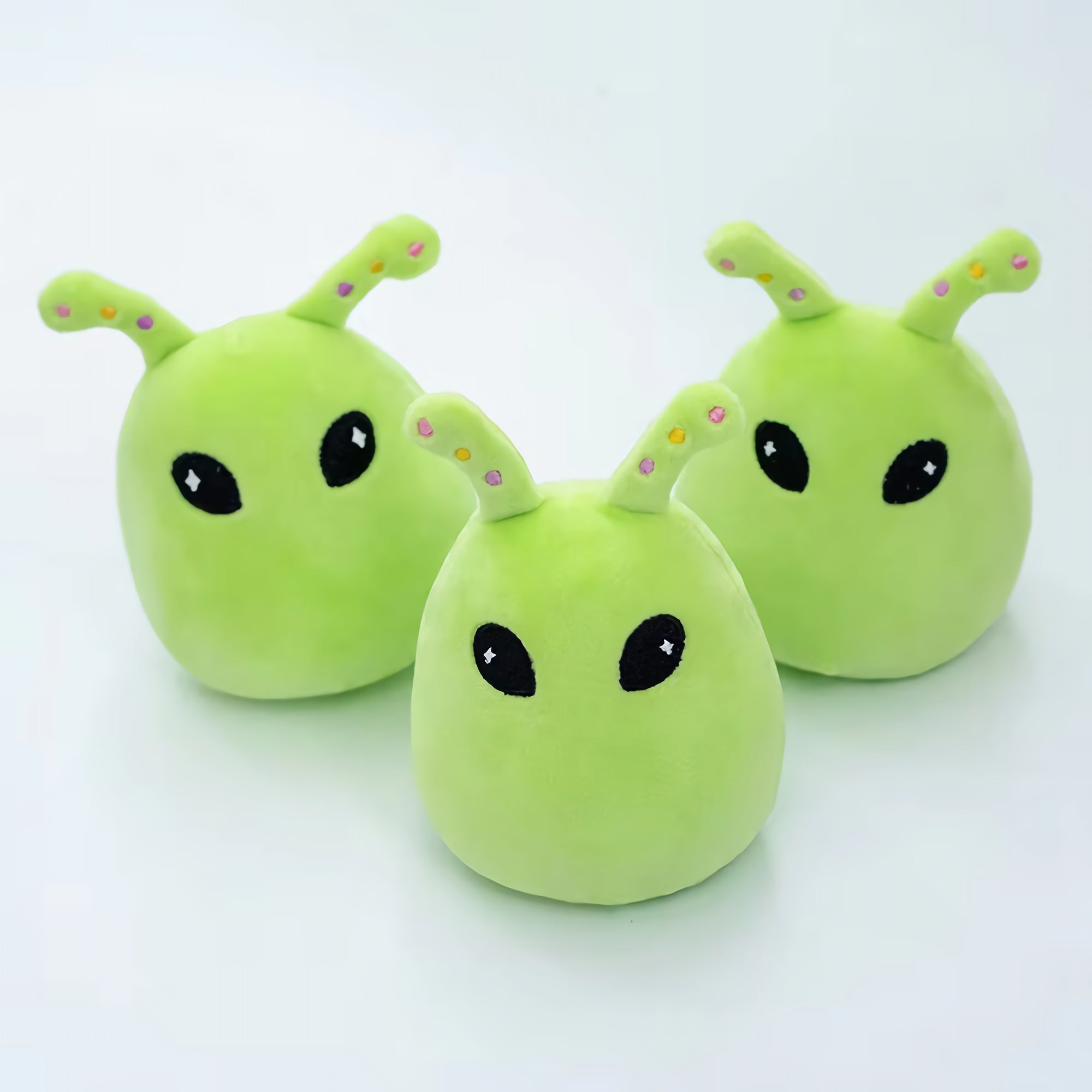 Surrender Squad, Alien Pudding Peekaboo Plush Set - Hops and Pops - Cute - Plushies - Kawaii - Alien Plush - Stuffed Animals