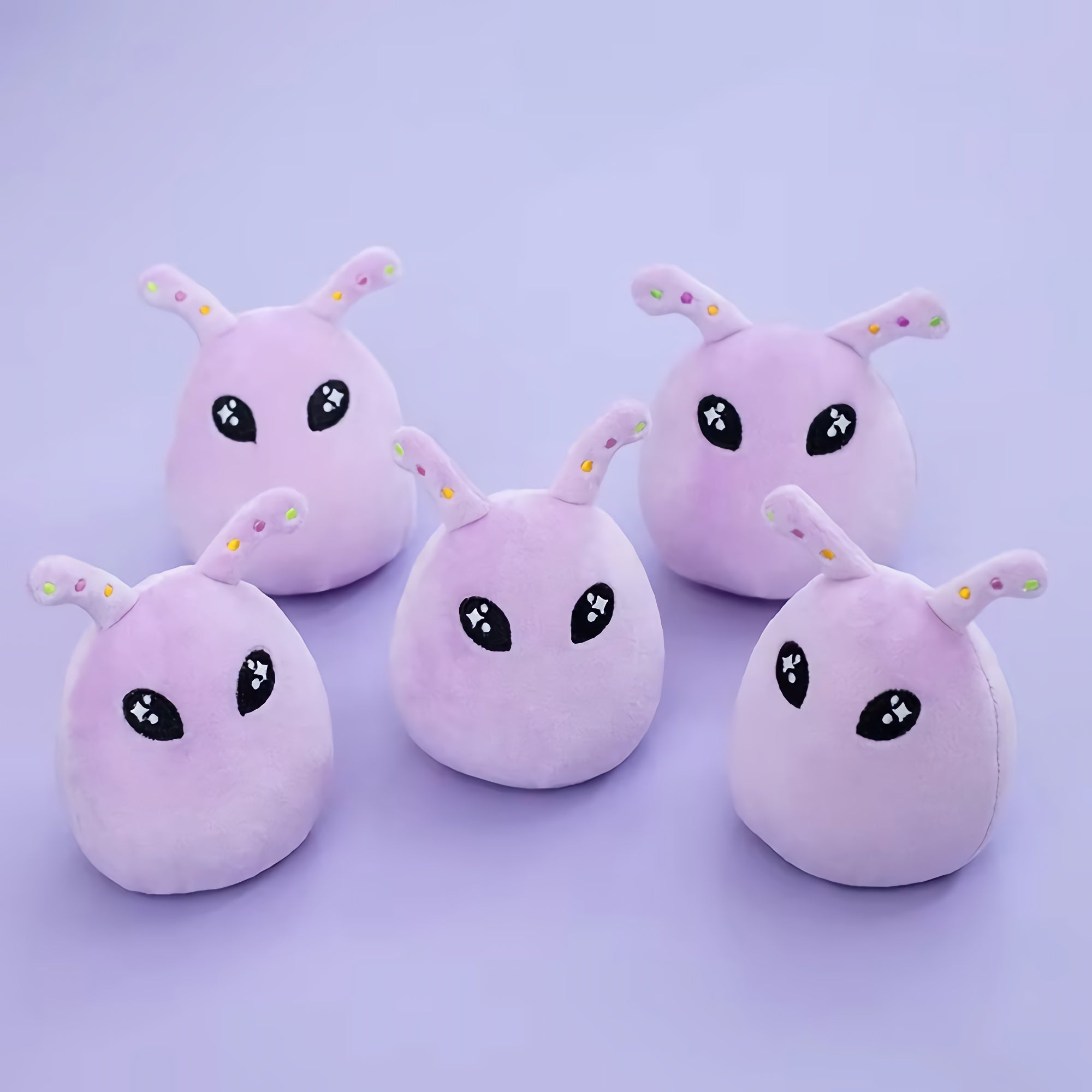 Surrender Squad, Alien Pudding Peekaboo Plush Set - Hops and Pops - Cute - Plushies - Kawaii - Alien Plush - Stuffed Animals