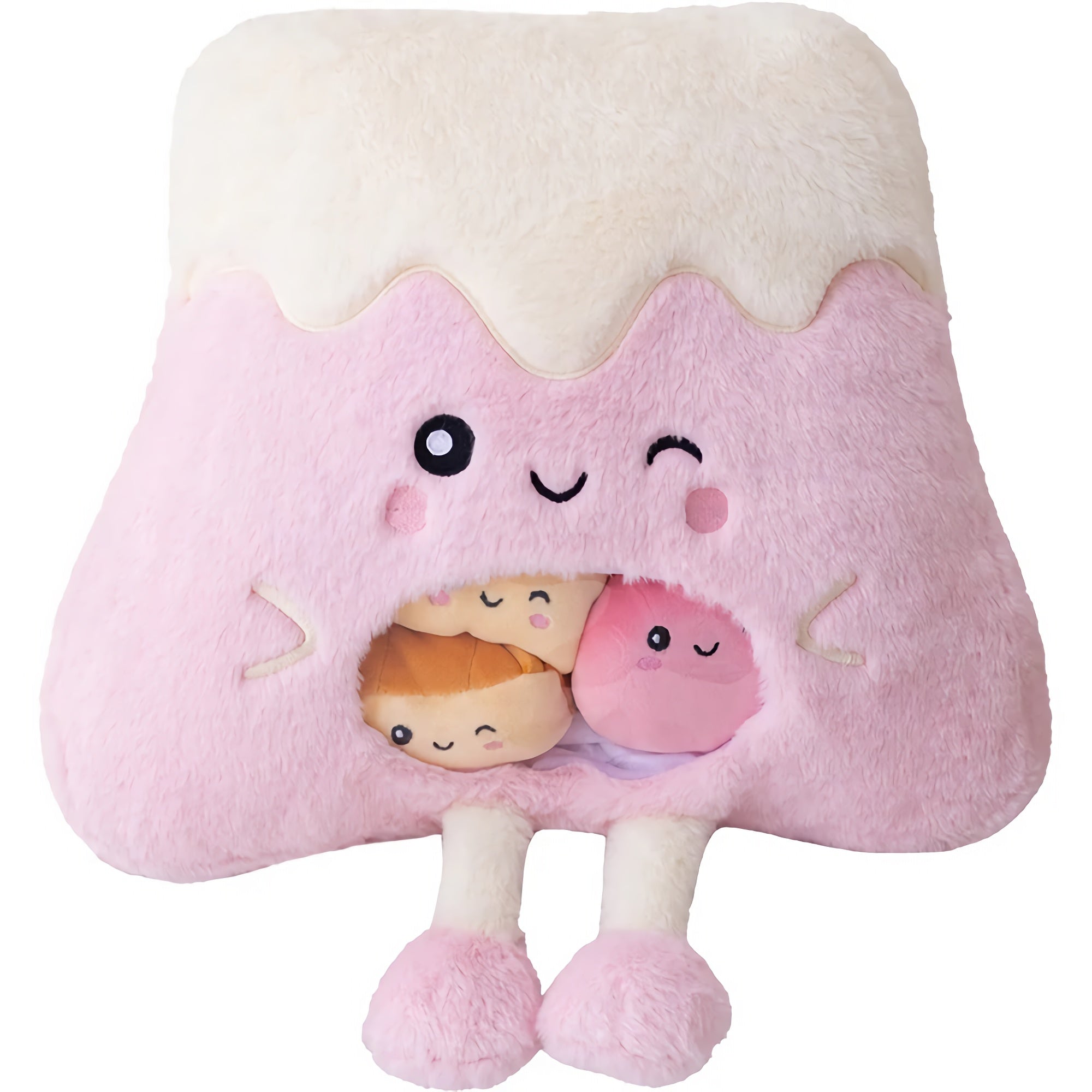 Sweetie Puff Puddings, Peekaboo Dessert Plush Set - Hops and Pops - Cute - Plushies - Kawaii - Stuffed Animals