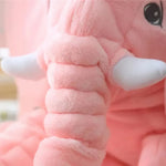 Trunk Tumbles Plush Elephant - Hops and Pops - Cute - Plushies - Kawaii - Elephant Plush - Sitting Plush