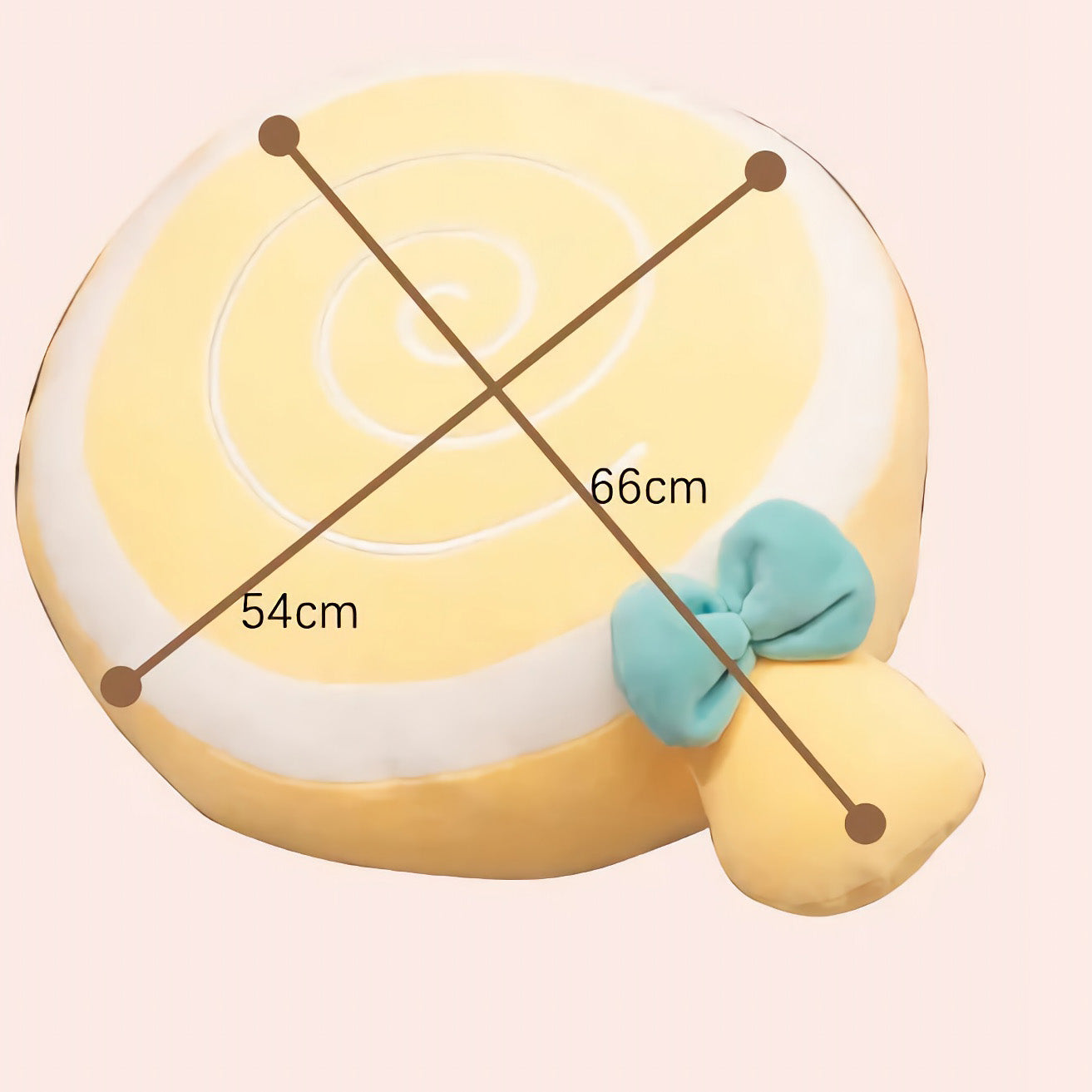 Twirly Pop Plushies, Sweet Swirl Pillow Cushions - Hops and Pops - Cute - Plushies - Kawaii - Sweets Plush - Stuffed Animals