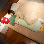 Veggie Chick Squad, Cuddly Tall Plush Friends - Hops and Pops - Cute - Plushies - Kawaii - Vegetables Plush - Stuffed Animals